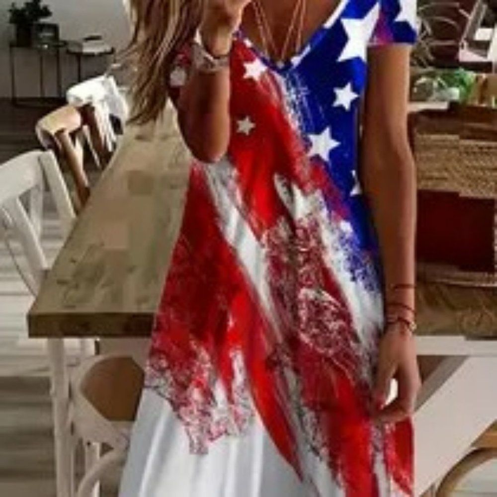 Red, white & blue!  S-XXL